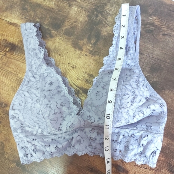 Grey Lace Bra Top, Size XL NWOT - Picture 8 of 15